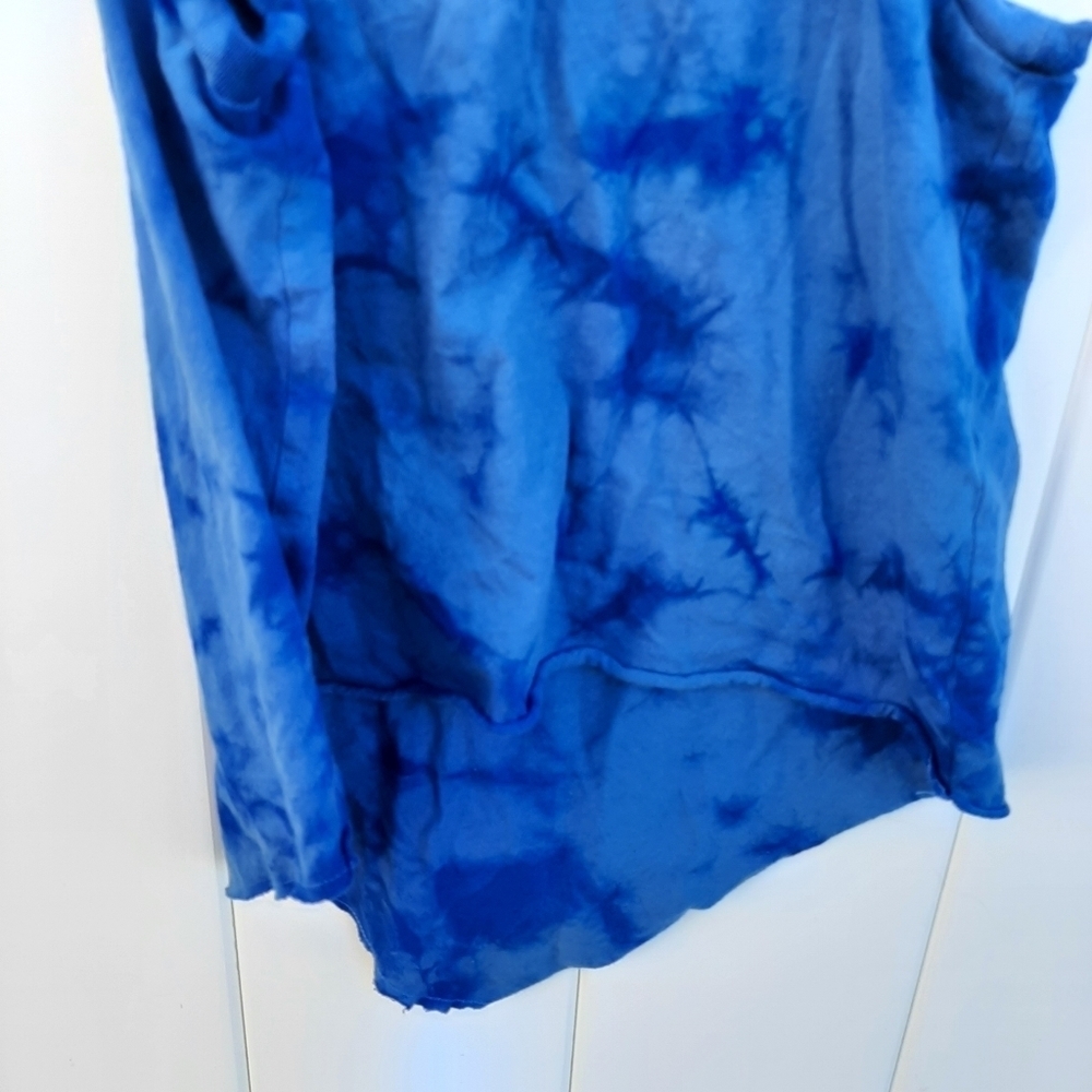PINK Made in America Assymetric Tye Dye Tank Top - Picture 6 of 6